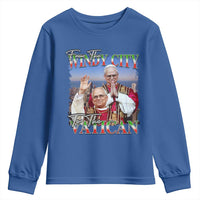 267th Pope Leo XIV Youth Sweatshirt From The Windy City To The Vatican US Chicago Pride