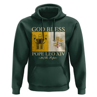 God Bless Pope Leo XIV Hoodie 267th Pope Vatican Flag