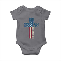 267th Pope Leo XIV Baby Onesie Nos Multi In Illo Uno Unum American Cross