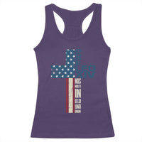 267th Pope Leo XIV Racerback Tank Top Nos Multi In Illo Uno Unum American Cross