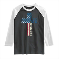 267th Pope Leo XIV Raglan Shirt Nos Multi In Illo Uno Unum American Cross