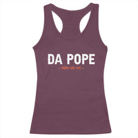 Da Pope Leo XIV Racerback Tank Top 267th Pope Catholic Chicago Pride