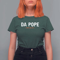 Da Pope Leo XIV T Shirt For Women 267th Pope Catholic Chicago Pride