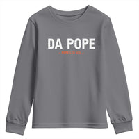 Da Pope Leo XIV Youth Sweatshirt 267th Pope Catholic Chicago Pride
