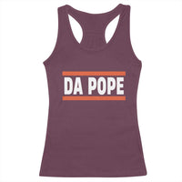 Da Pope Leo XIV Racerback Tank Top Cardinal Robert Francis Prevost 267th Pope