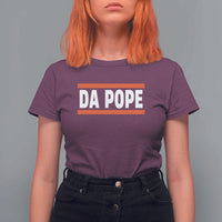 Da Pope Leo XIV T Shirt For Women Cardinal Robert Francis Prevost 267th Pope