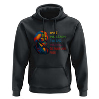 Frederick Douglass Inspirational Hoodie Learn to Read Be Forever Free Black Leader - Wonder Print Shop
