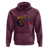 Frederick Douglass Inspirational Hoodie Learn to Read Be Forever Free Black Leader - Wonder Print Shop