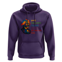 Frederick Douglass Inspirational Hoodie Learn to Read Be Forever Free Black Leader - Wonder Print Shop