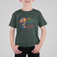 Frederick Douglass Inspirational T Shirt For Kid Learn to Read Be Forever Free Black Leader - Wonder Print Shop