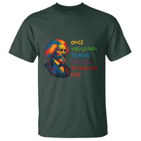 Frederick Douglass Inspirational T Shirt Learn to Read Be Forever Free Black Leader - Wonder Print Shop