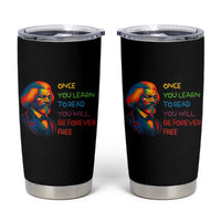 Frederick Douglass Inspirational Tumbler Cup Learn to Read Be Forever Free Black Leader - Wonder Print Shop