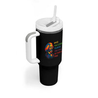 Frederick Douglass Inspirational Tumbler With Handle Learn to Read Be Forever Free Black Leader - Wonder Print Shop