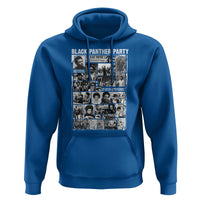 Black Panther Party Collage Hoodie Revolutionary Tribute to Huey P. Newton Movement Legacy - Wonder Print Shop