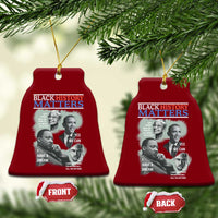 Black History Matters Ceramic Ornament MLK Malcolm X Obama Rosa Parks Inspirational Tribute - Wonder Print Shop