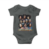 HerStory Tribute Baby Onesie Celebrating Legendary Black Women of History and Power - Wonder Print Shop