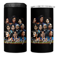 HerStory Tribute 4 in 1 Can Cooler Tumbler Celebrating Legendary Black Women of History and Power - Wonder Print Shop
