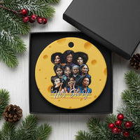 HerStory Tribute Ceramic Ornament Celebrating Legendary Black Women of History and Power - Wonder Print Shop