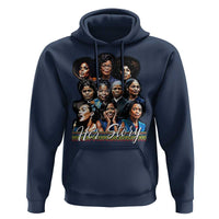 HerStory Tribute Hoodie Celebrating Legendary Black Women of History and Power - Wonder Print Shop