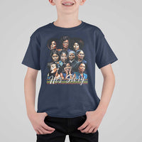 HerStory Tribute T Shirt For Kid Celebrating Legendary Black Women of History and Power - Wonder Print Shop