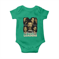 The Greatest Black Leaders Tribute Baby Onesie Civil Rights Icons Legacy