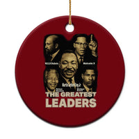 The Greatest Black Leaders Tribute Ceramic Ornament Civil Rights Icons Legacy - Wonder Print Shop