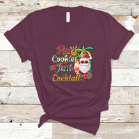 Christmas in July T Shirt No Cookies Just Cocktails Hawaiian Santa Christmas In July - Wonder Print Shop