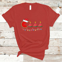 Christmas in July T Shirt Lighting Santa Watermelon Pie Eating Christmas In July - Wonder Print Shop