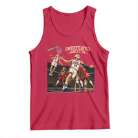 Undefeated Since 1776 George Washington Basketball Tank Top Funny USA Dream Team Founding Fathers Slam Dunk Patriotic Sports