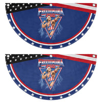 Freedomania 250 George Washington Wrestler Graphic Patriotic Fan Flag Funny Muscular President Lightning 1776 to 2026 Semiquincentennial