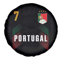 Portugal Soccer Fans Graphic Jersey Style Spare Tire Cover Proud Portuguese Football Lover