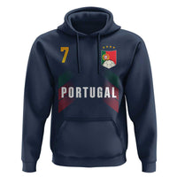 Portugal Soccer Fans Graphic Jersey Style Hoodie Proud Portuguese Football Lover