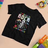 Cute Kindergarten Boy T Shirt For Kid I'm Ready To Rock Kinder 1st Day Of School - Wonder Print Shop