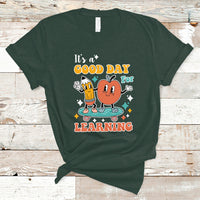T Shirt It's Beautiful Day For Learning Retro Groovy Skateboard Inspirational Teachers Students - Wonder Print Shop