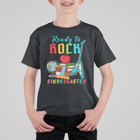 Ready To Rock Kindergarten T Shirt For Kid Guitar Boys Girls 1st Day Of School - Wonder Print Shop