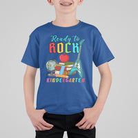 Ready To Rock Kindergarten T Shirt For Kid Guitar Boys Girls 1st Day Of School - Wonder Print Shop