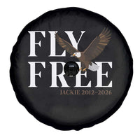 Fly Free Jackie Eagle 2012 2026 Memorial Spare Tire Cover Soaring Wilderness Tribute