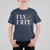 Fly Free Jackie Eagle 2012 2026 Memorial T Shirt For Kid Soaring Wilderness Tribute