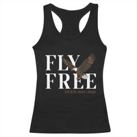 Fly Free Jackie Eagle 2012 2026 Memorial Racerback Tank Top Soaring Wilderness Tribute