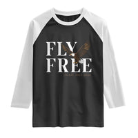 Fly Free Jackie Eagle 2012 2026 Memorial Raglan Shirt Soaring Wilderness Tribute
