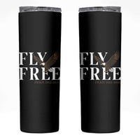 Fly Free Jackie Eagle 2012 2026 Memorial Skinny Tumbler Soaring Wilderness Tribute