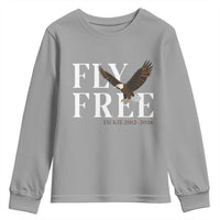 Fly Free Jackie Eagle 2012 2026 Memorial Youth Sweatshirt Soaring Wilderness Tribute