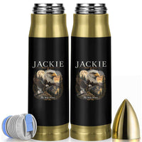 Jackie Forever Our Queen Bald Eagle 2012 2026 Memorial Bullet Tumbler Fly High in Big Bear Moonlit Mountain Tribute