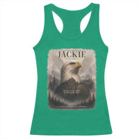 In Loving Memory of Jackie Eagle Memorial Portrait Racerback Tank Top 2012 2026 Legacy Of Strength Wilderness Tribute