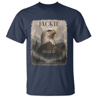 In Loving Memory of Jackie Eagle Memorial Portrait T Shirt 2012 2026 Legacy Of Strength Wilderness Tribute