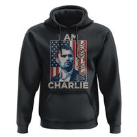 Stand With Charlie Hoodie Patriotic Free Speech We The People American Flag Graphic - Wonder Print Shop