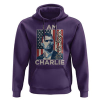 Stand With Charlie Hoodie Patriotic Free Speech We The People American Flag Graphic - Wonder Print Shop