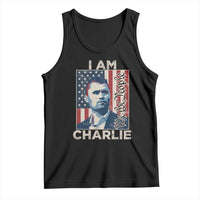 Stand With Charlie Tank Top Patriotic Free Speech We The People American Flag Graphic - Wonder Print Shop
