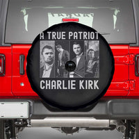 Charlie Kirk Tribute Spare Tire Cover A True Patriot Conservative Memorial - Wonder Print Shop