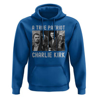 Charlie Kirk Tribute Hoodie A True Patriot Conservative Memorial - Wonder Print Shop